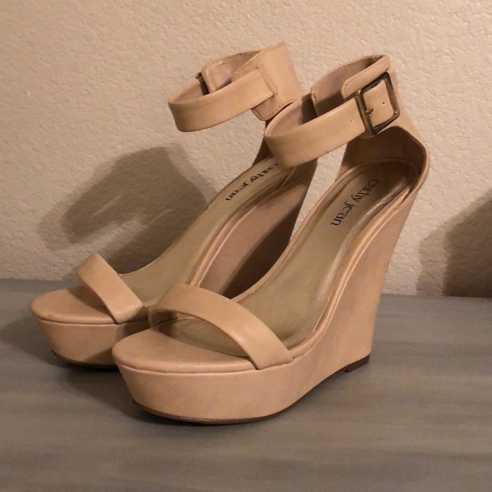 Strappy Wedges